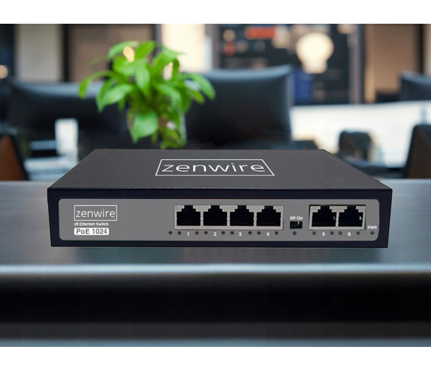 Zenwire POE 1024 (6x10/100 Mbps) - 1604615 - zdjęcie 4
